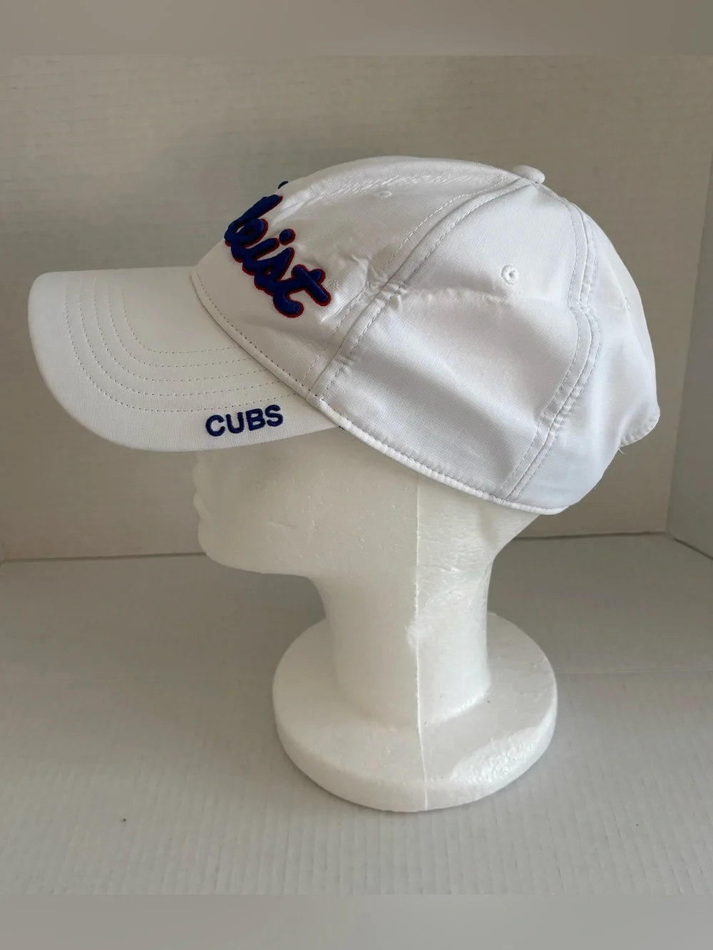 Titleist Championship Chicago Cubs Hat Cap White Strap Back